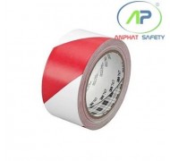 Băng keo cảnh báo 3M 767 (25mm x 33m) màu đỏ trắng